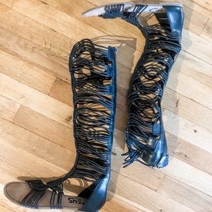 Sam Edelman Tall Gladiator Sandals - Circus